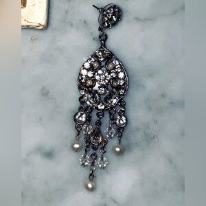 Disney chandelier wedding earrings